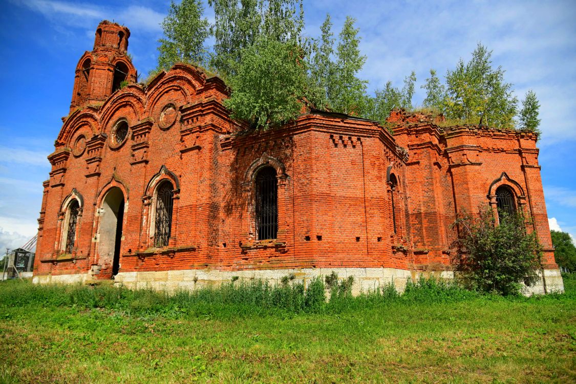 Церковь Космы и Дамиана, Гремяки (Пронский район, Рязанская область). фасады