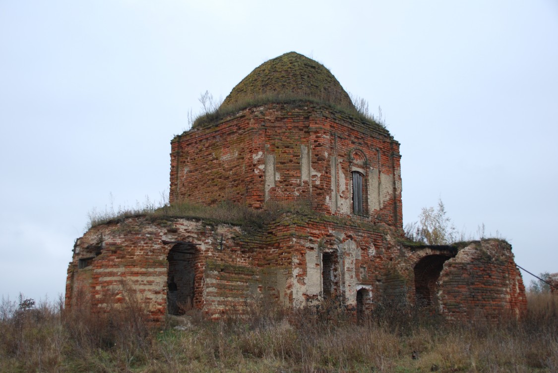 Церковь Тихвинской иконы Божией Матери, Малинищи (Пронский район, Рязанская область). фасады