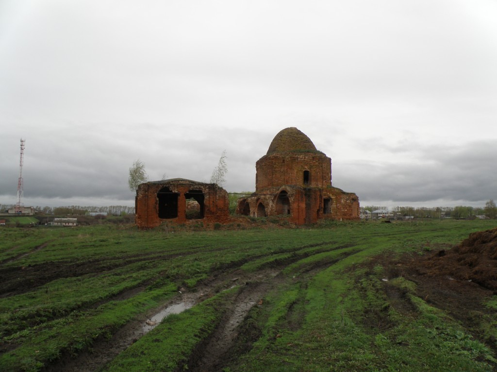 Церковь Тихвинской иконы Божией Матери, Малинищи (Пронский район, Рязанская область). фасады