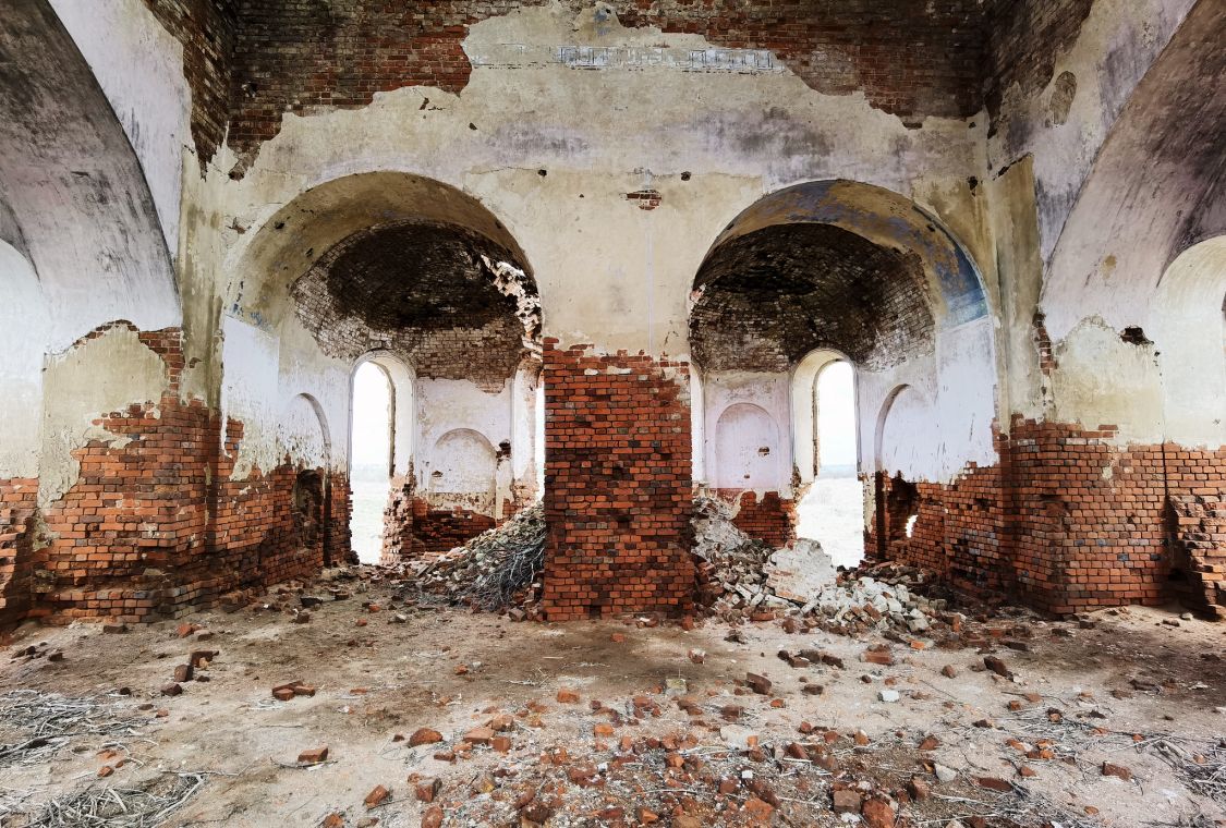 Церковь Казанской иконы Божией Матери, Телятники (Пронский район, Рязанская область). интерьер и убранство