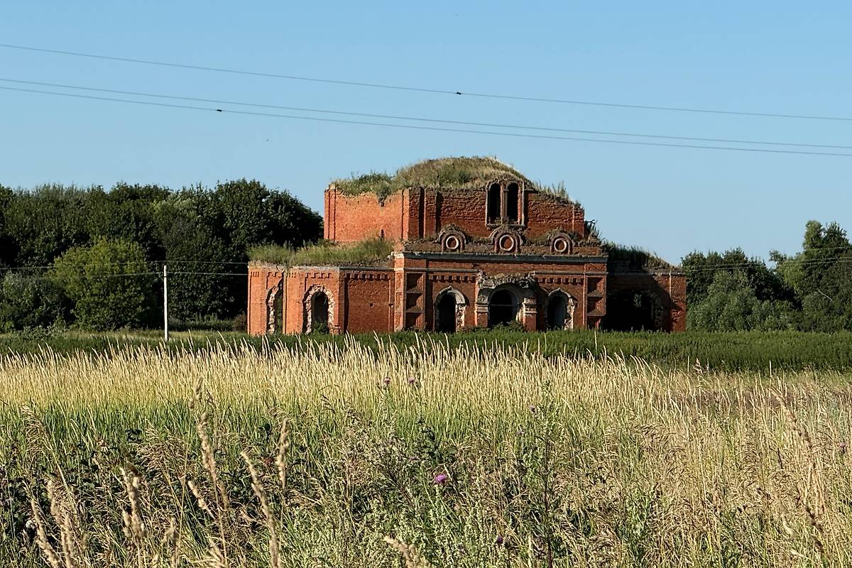 фасады. Церковь Казанской иконы Божией Матери, Телятники (Пронский район, Рязанская область)