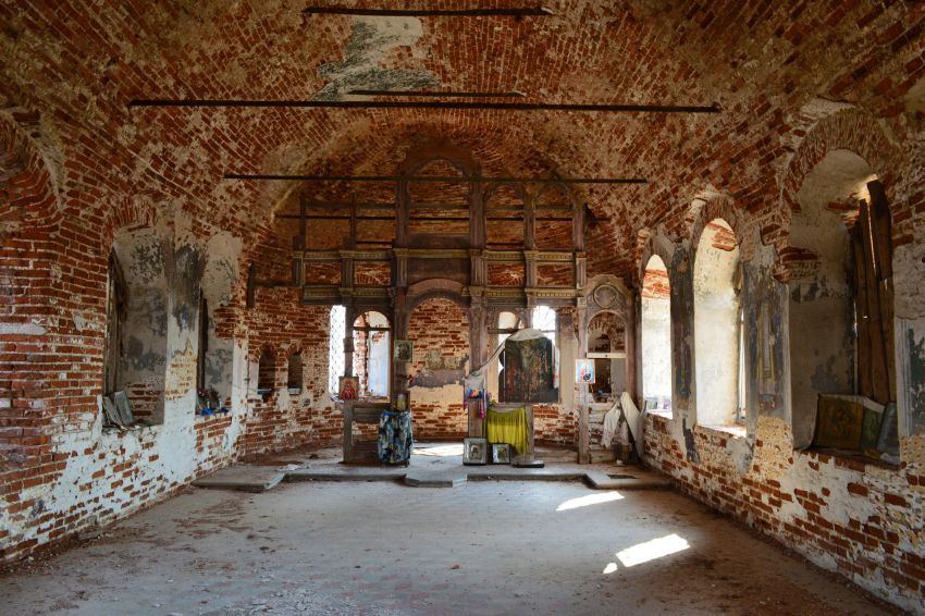 Церковь Николая Чудотворца, Яблонево (Пронский район, Рязанская область). интерьер и убранство