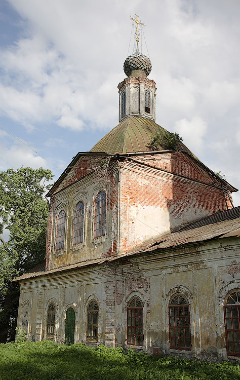 Церковь Рождества Христова, Масальское (Угличский район, Ярославская область). фасады