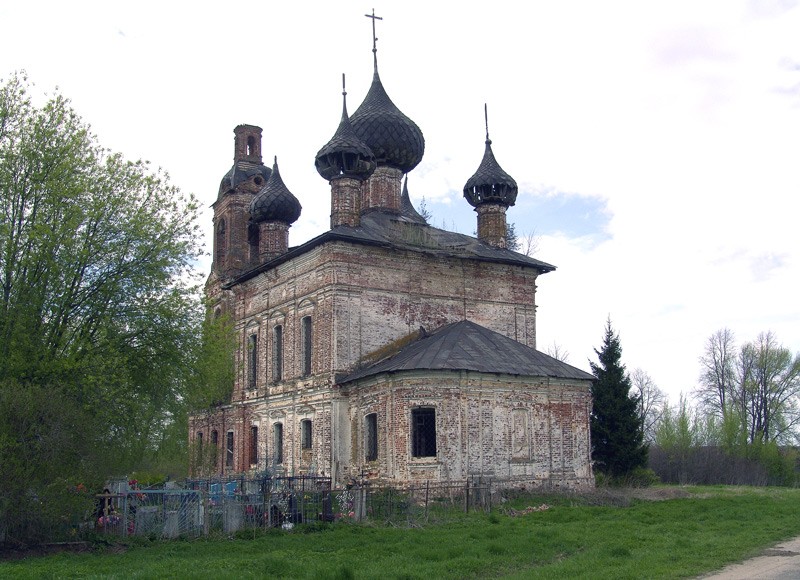 Церковь Николая Чудотворца, Новые Липки (Некрасовский район, Ярославская область). фасады