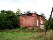 Церковь Троицы Живоначальной (новая), Трапезная каменной троицкой церкви. Вид с северо-запада.<br>, Романовы Дарки, Путятинский район, Рязанская область