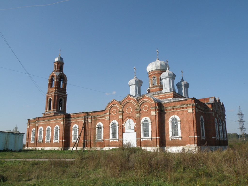 Церковь Николая Чудотворца, Октябрьское (Пронский район, Рязанская область). фасады