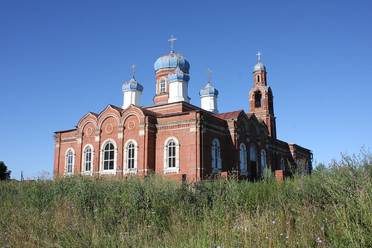 фасады. Церковь Николая Чудотворца, Октябрьское (Пронский район, Рязанская область)