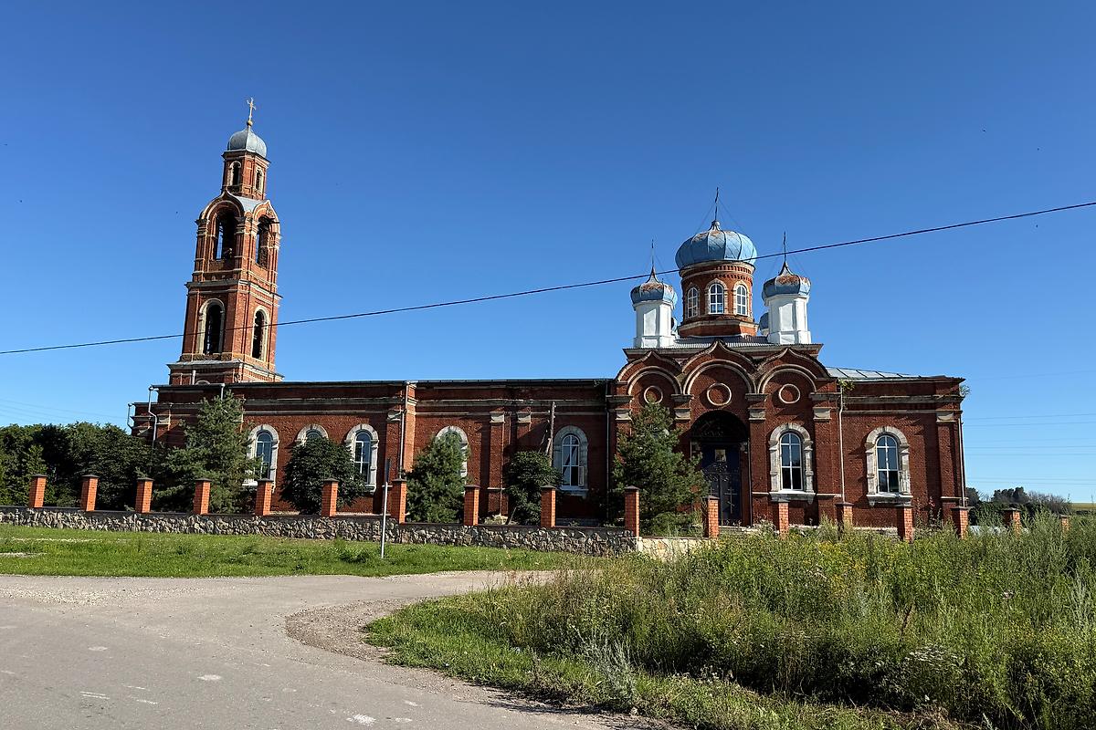фасады. Церковь Николая Чудотворца, Октябрьское (Пронский район, Рязанская область)