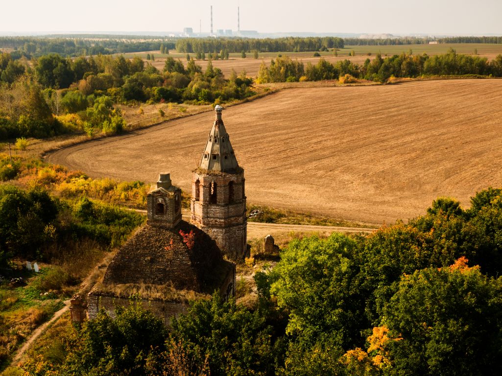Церковь Успения Пресвятой Богородицы, Панкино (Пронский район, Рязанская область). фасады
