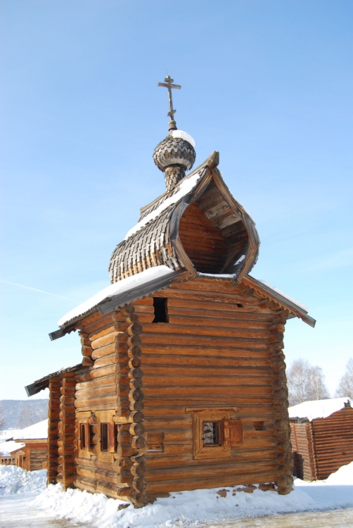 Церковь Казанской иконы Божией Матери из Илимского острога, Тальцы (Иркутский район, Иркутская область). фасады