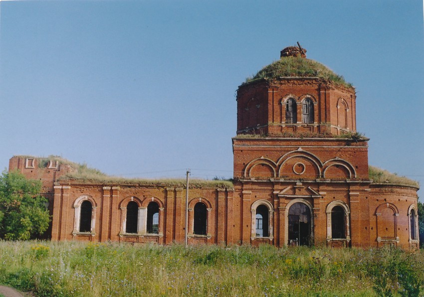 Церковь Николая Чудотворца, Семенск (Пронский район, Рязанская область). фасады