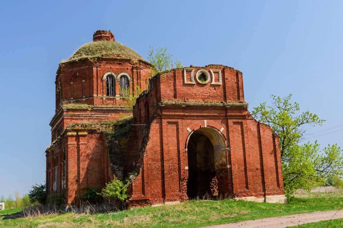 Церковь Николая Чудотворца, Семенск (Пронский район, Рязанская область). фасады, Семенск. Церковь Николая Чудотворца. Никольская церковь