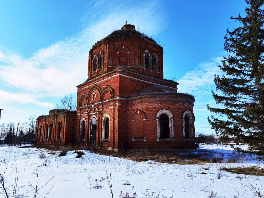 Семенск. Церковь Николая Чудотворца. фасады