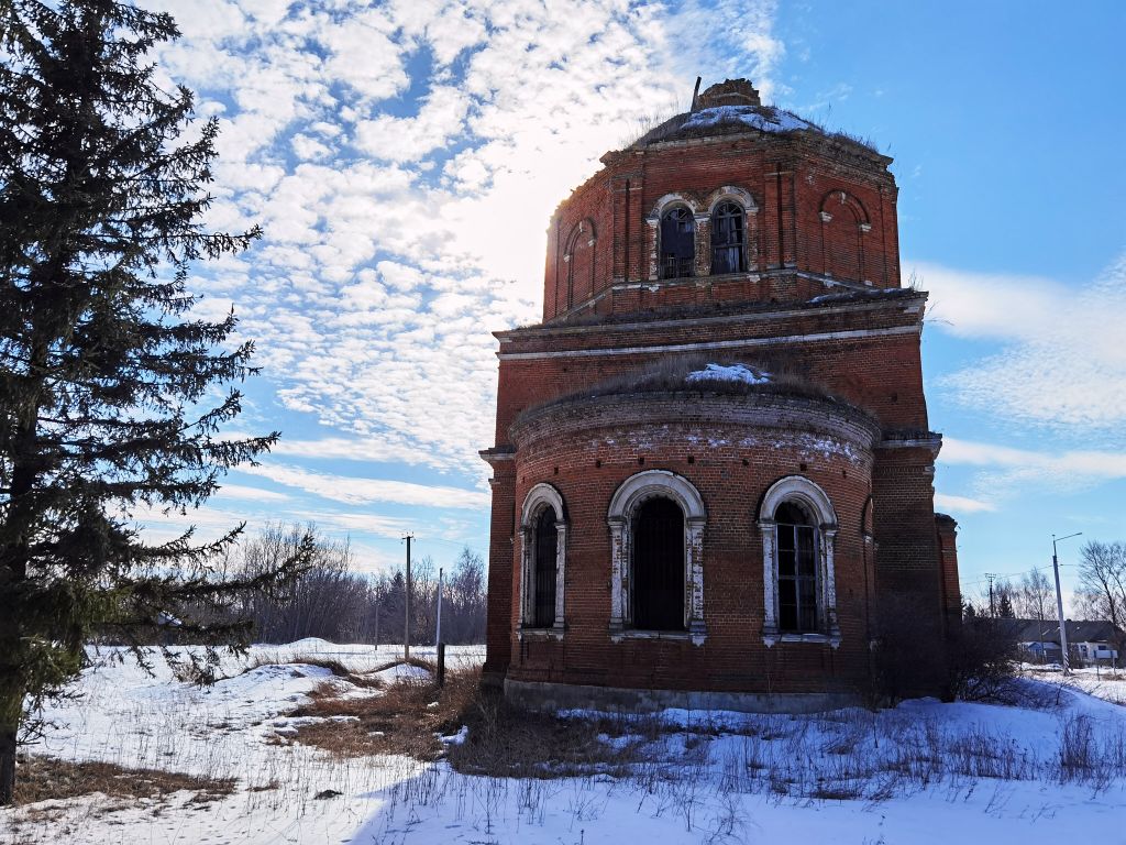 Церковь Николая Чудотворца, Семенск (Пронский район, Рязанская область). фасады