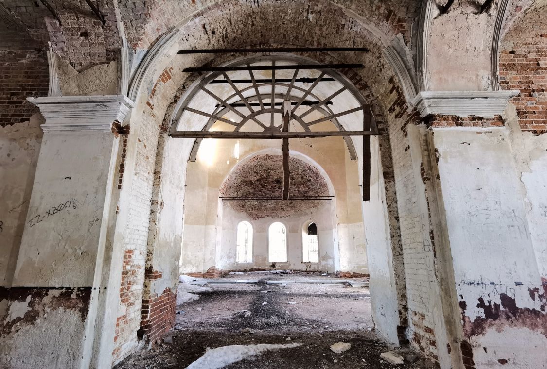 Церковь Николая Чудотворца, Семенск (Пронский район, Рязанская область). интерьер и убранство