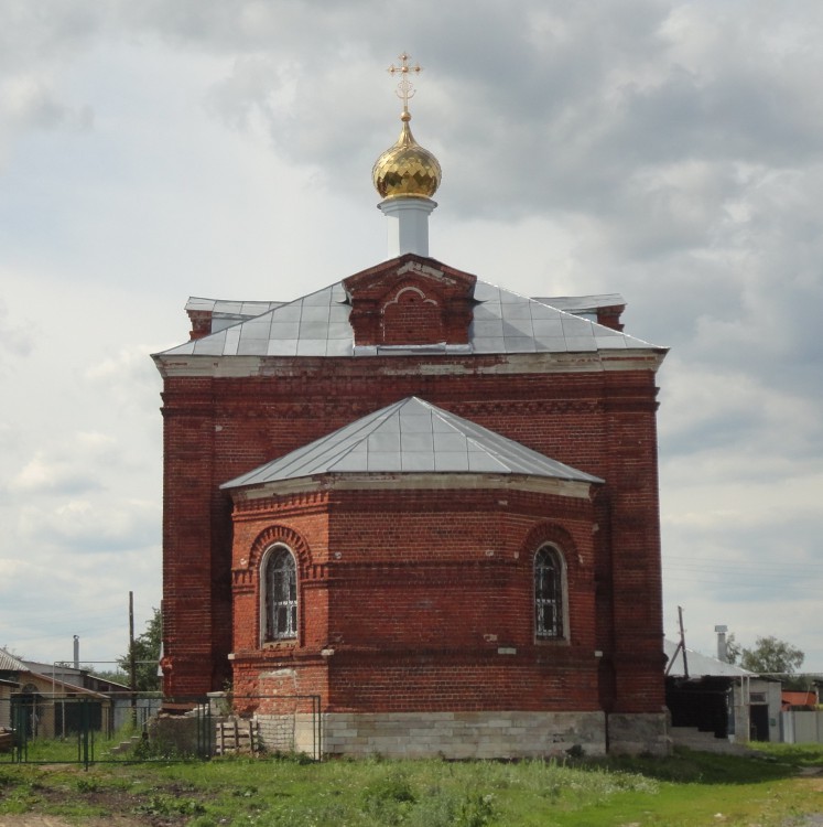 Церковь Успения Пресвятой Богородицы, Ближне-Песочное (Выкса, ГО, Нижегородская область). фасады