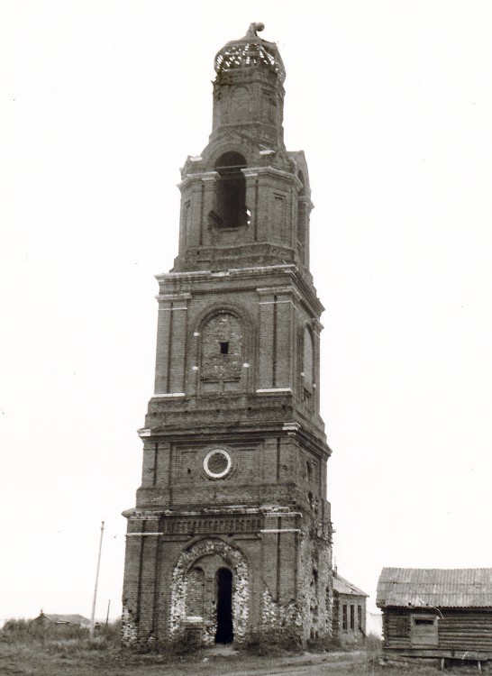 Церковь Бориса и Глеба, Вакино (Рыбновский район, Рязанская область). фасады