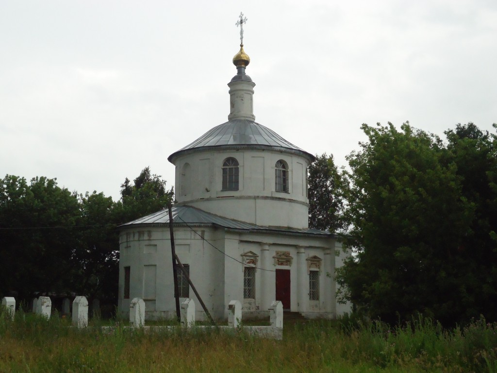 Церковь Покрова Пресвятой Богородицы, Большая Алешня (Ряжский район, Рязанская область). фасады