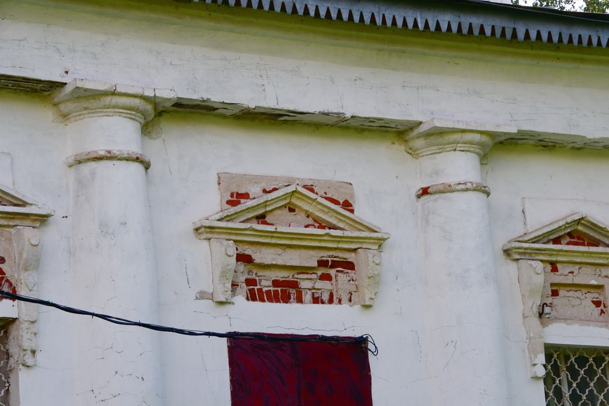 архитектурные детали. Церковь Покрова Пресвятой Богородицы, Большая Алешня (Ряжский район, Рязанская область)