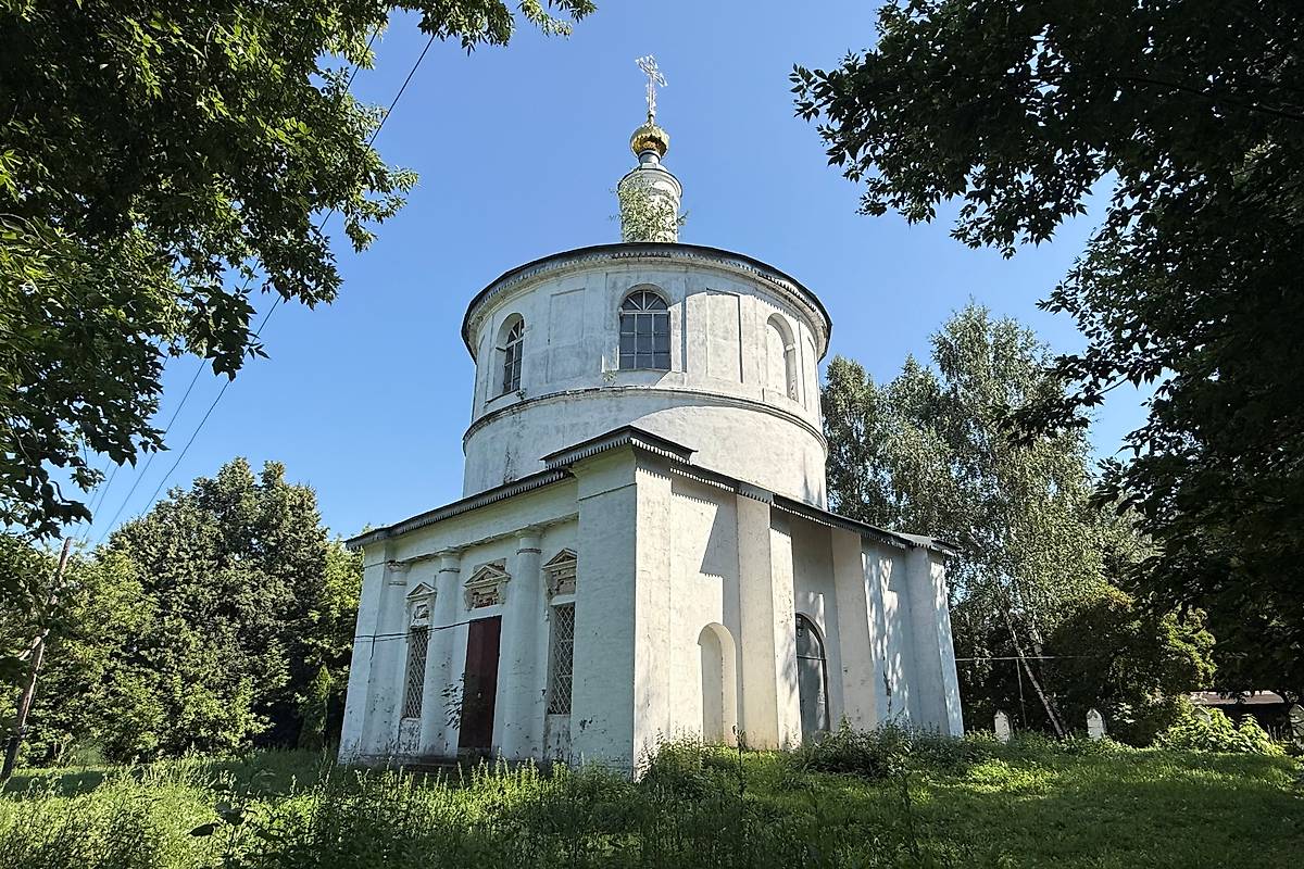 фасады. Церковь Покрова Пресвятой Богородицы, Большая Алешня (Ряжский район, Рязанская область)