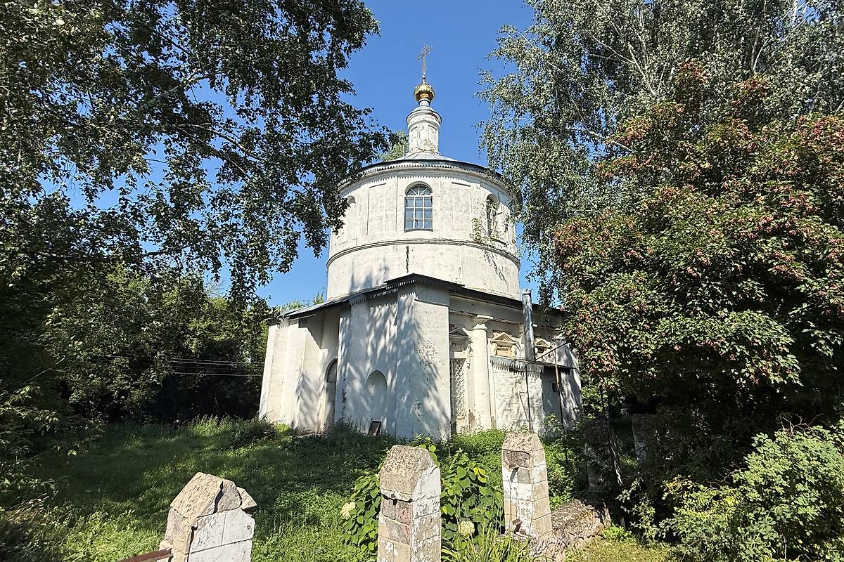 фасады. Церковь Покрова Пресвятой Богородицы, Большая Алешня (Ряжский район, Рязанская область)