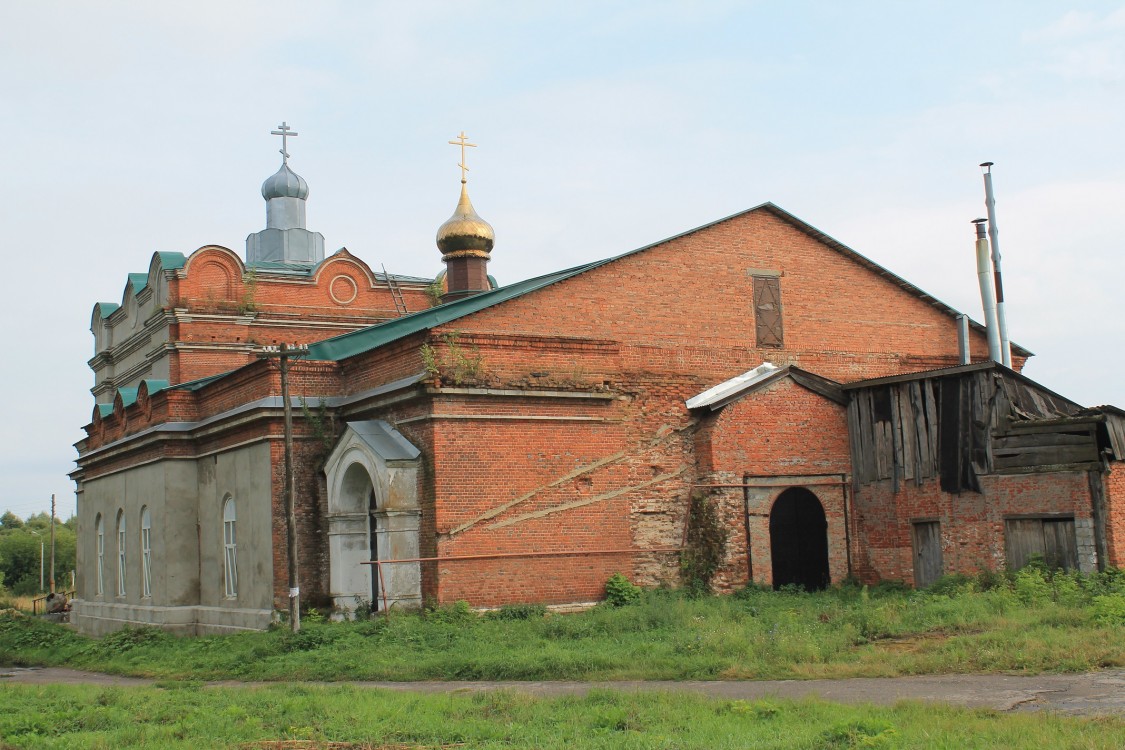 Церковь Илии Пророка, Дегтяное (Ряжский район, Рязанская область). фасады