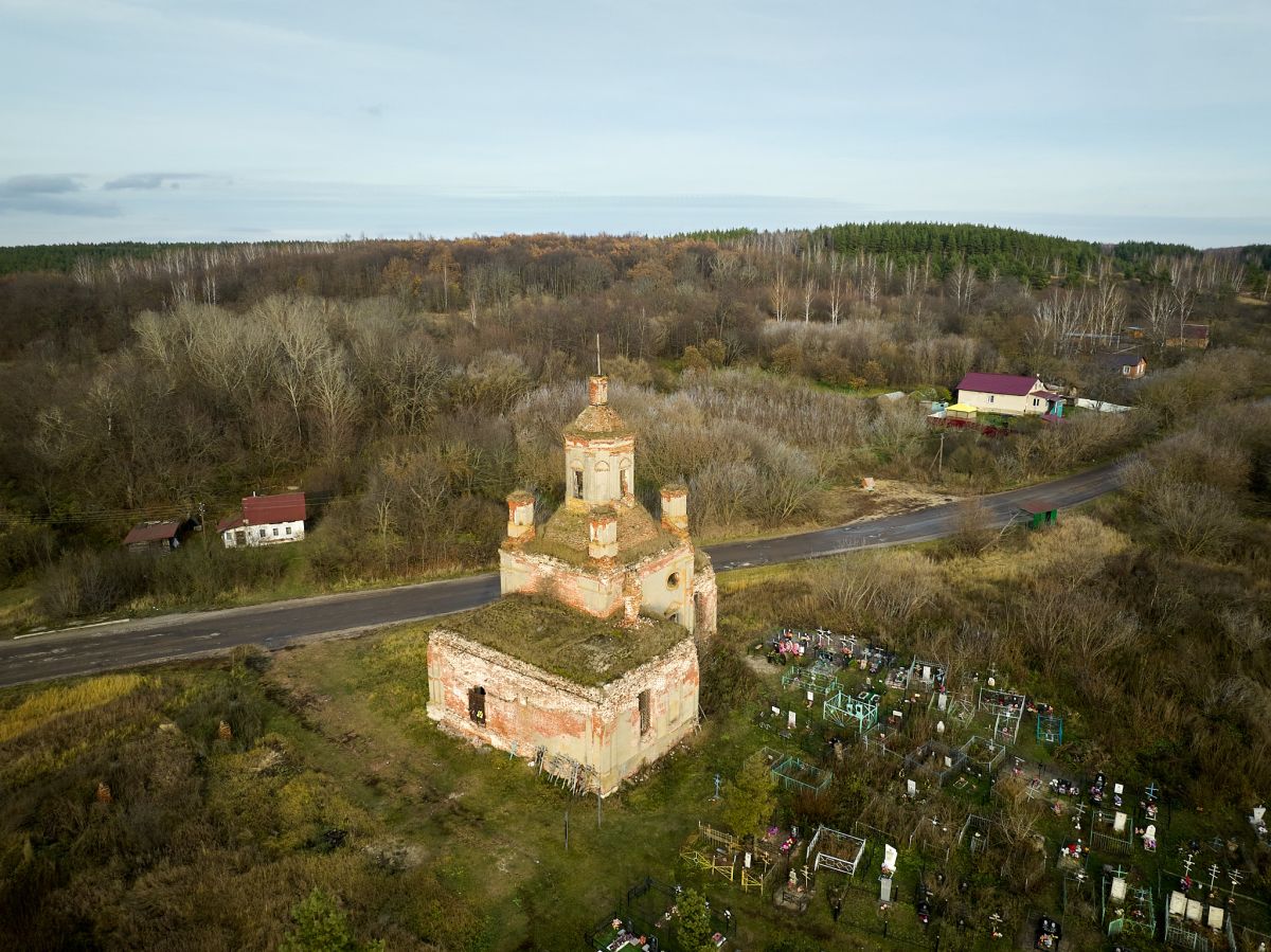 Церковь Спаса Нерукотворного Образа, Зезюлино (Ряжский район, Рязанская область). фасады