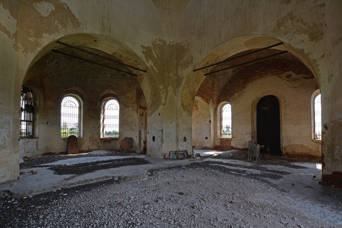 Церковь Николая Чудотворца, Куровщино (Ряжский район, Рязанская область). интерьер и убранство, Юго-восточная сторона основного объема