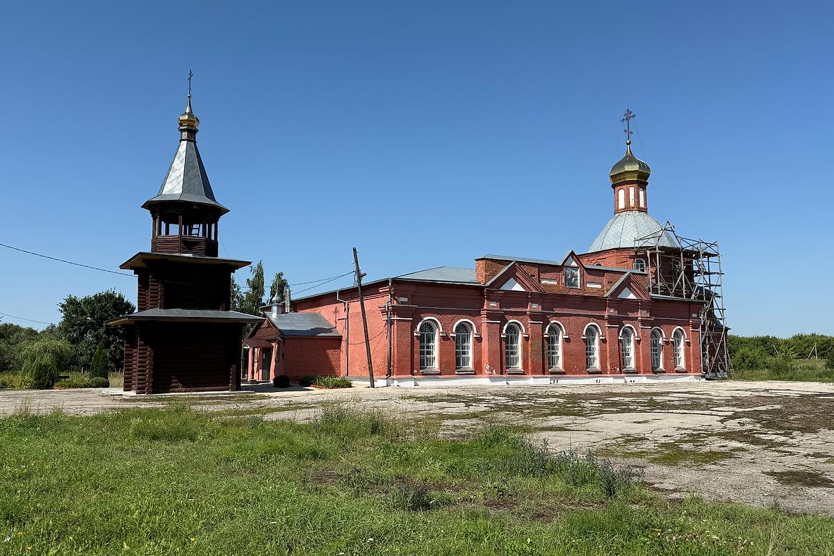 фасады. Церковь иконы Божией Матери "Всех скорбящих Радость", Марчуки 1-е (Ряжский район, Рязанская область)