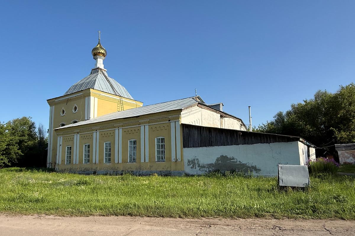 фасады. Церковь Николая Чудотворца, Петрово (Ряжский район, Рязанская область)