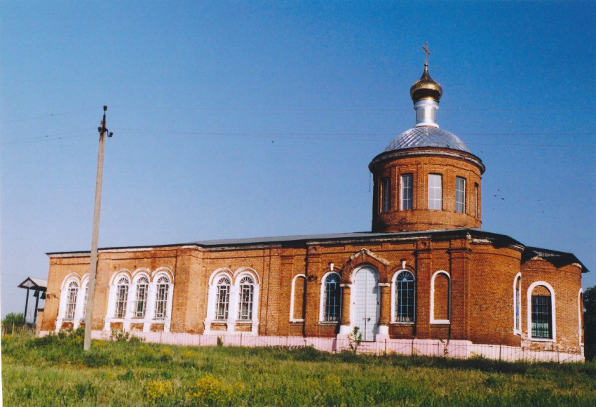 Церковь Георгия Победоносца, Поплевино (Ряжский район, Рязанская область). фасады
