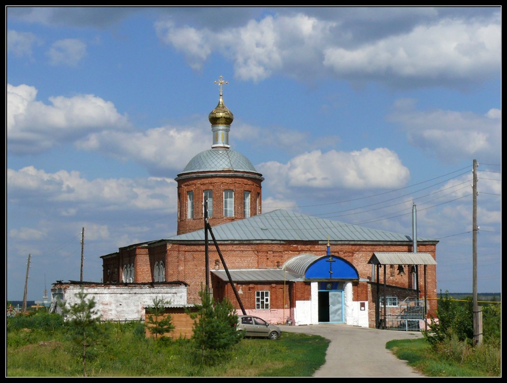 Церковь Георгия Победоносца, Поплевино (Ряжский район, Рязанская область). фасады