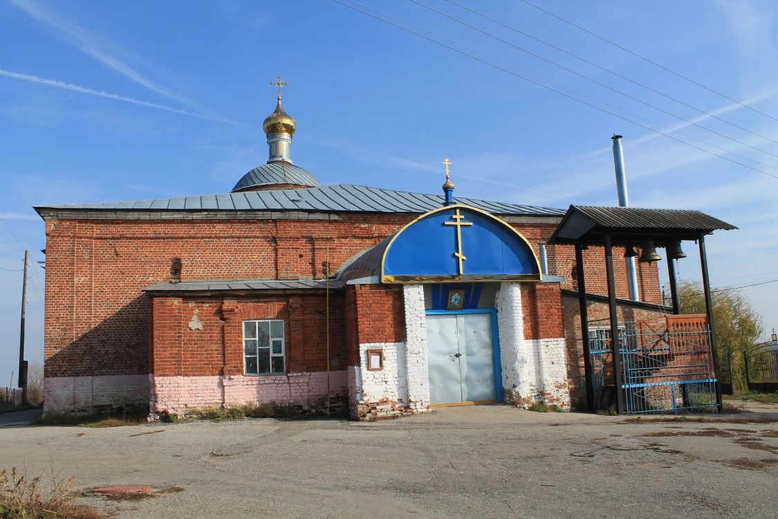 Церковь Георгия Победоносца, Поплевино (Ряжский район, Рязанская область). фасады