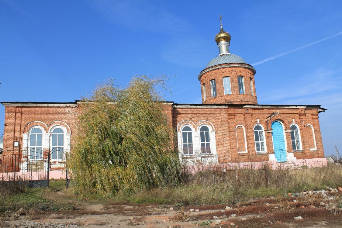 Церковь Георгия Победоносца, Поплевино (Ряжский район, Рязанская область). фасады