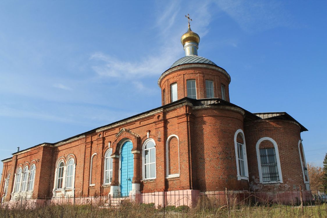 Церковь Георгия Победоносца, Поплевино (Ряжский район, Рязанская область). фасады