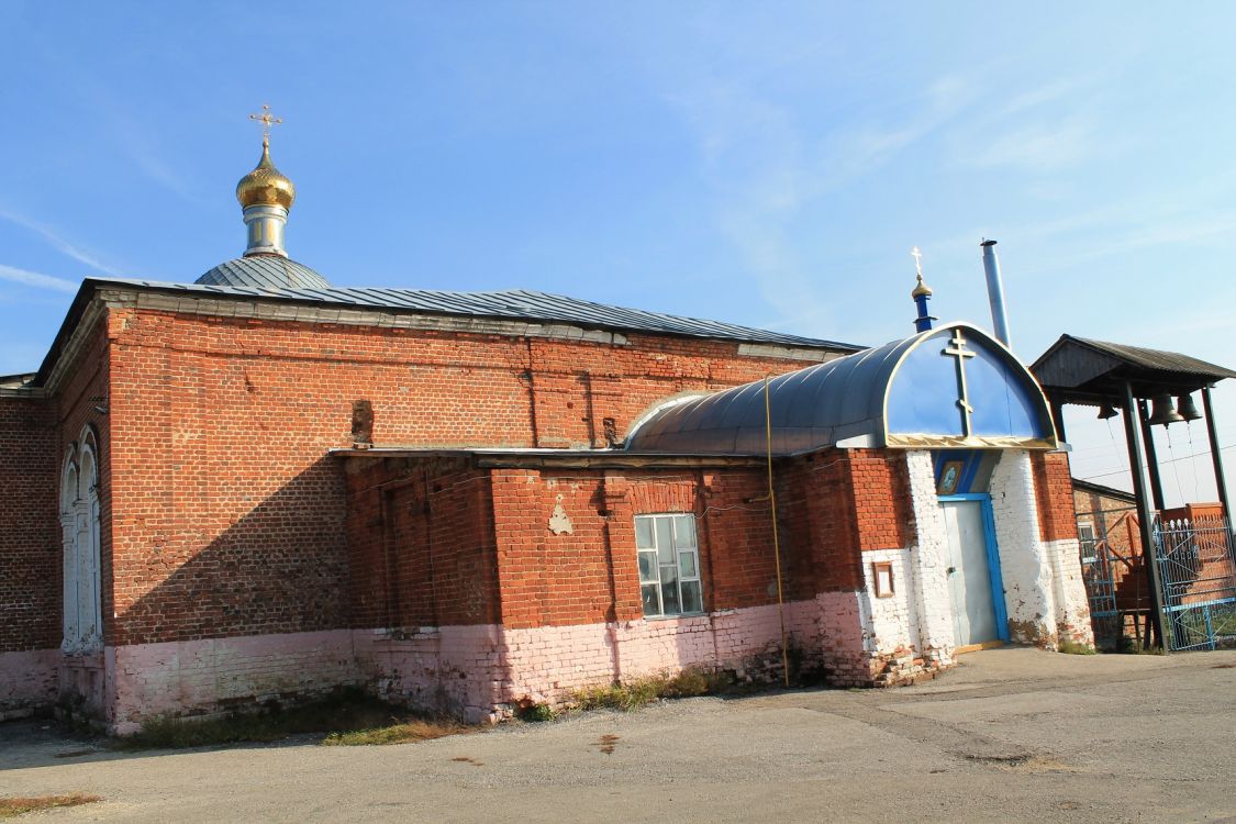 Церковь Георгия Победоносца, Поплевино (Ряжский район, Рязанская область). фасады