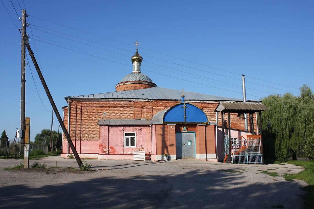 фасады. Церковь Воскресения Словущего, Поплевино (Ряжский район, Рязанская область)