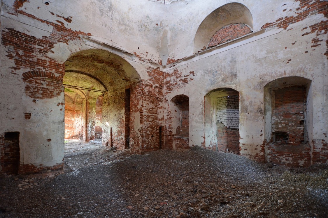 Церковь Смоленской иконы Божией Матери, Салтыки (Ряжский район, Рязанская область). интерьер и убранство, Северо-западная сторона основного объема
