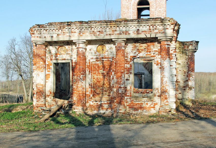 Аминево. Церковь Троицы Живоначальной. фасады