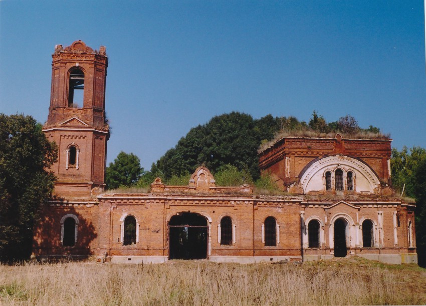 Церковь Рождества Христова, Букрино (Рязанский район, Рязанская область). фасады, До реставрации
