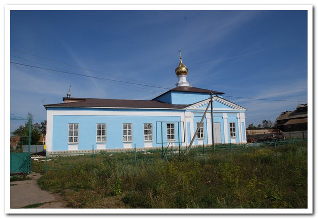 Церковь Николая Чудотворца, Новое Еголдаево (Ряжский район, Рязанская область). документальные фотографии