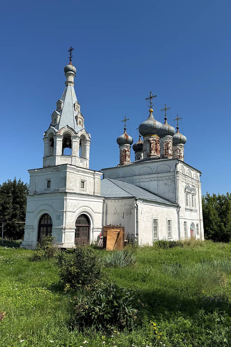 фасады. Церковь Иоанна Богослова, Высокое (Рязанский район, Рязанская область)