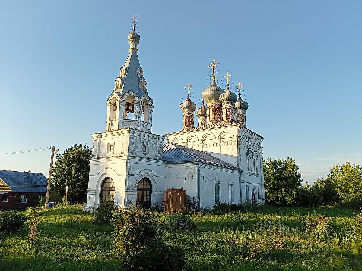 фасады. Церковь Иоанна Богослова, Высокое (Рязанский район, Рязанская область)