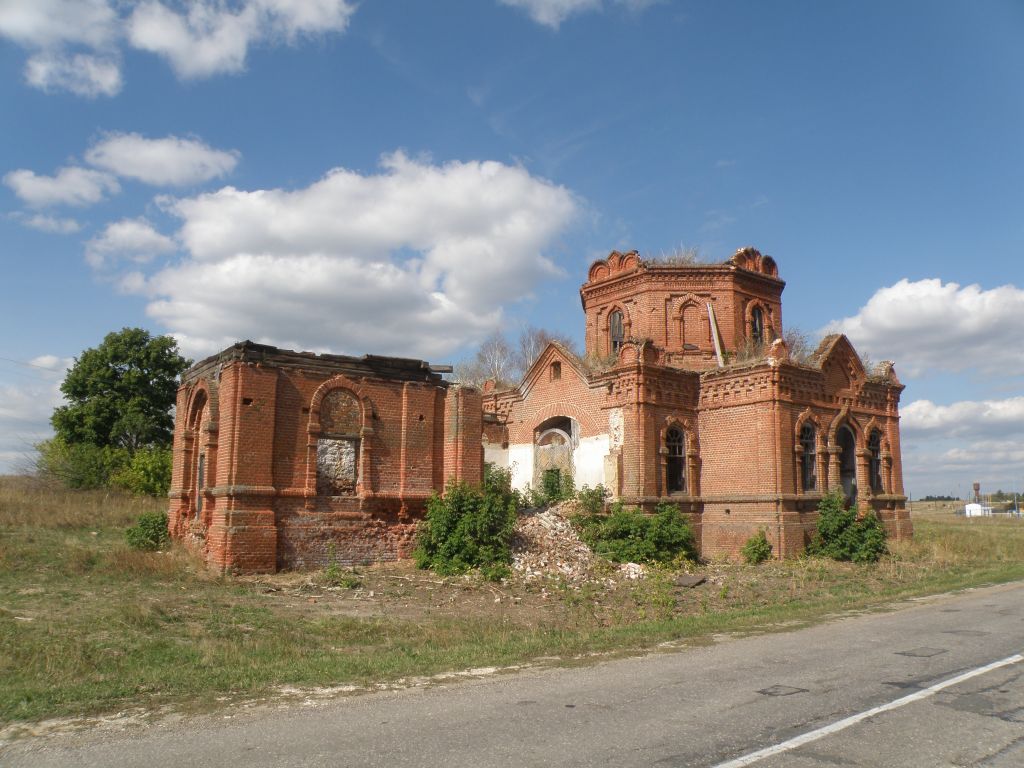 Церковь Николая Чудотворца, Голенищево (Чучковский район, Рязанская область). фасады