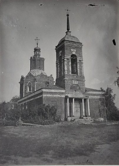 Церковь Николая Чудотворца, Желчино (Рыбновский район, Рязанская область). архивная фотография, Фото из собрания ГНИМА им А.В.Щусева (с сайта goscatalog.ru №65029513)