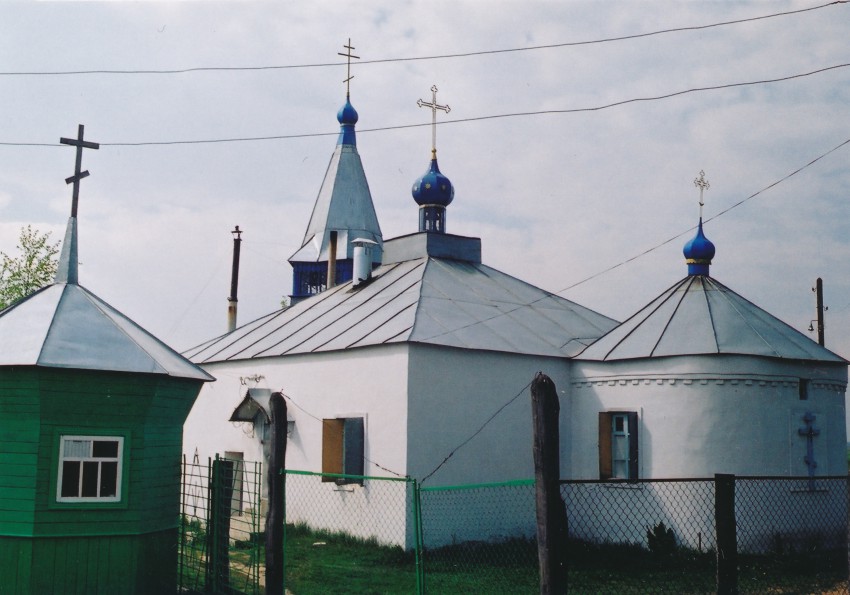 Церковь Покрова Пресвятой Богородицы, Заокское (Рязанский район, Рязанская область). общий вид в ландшафте