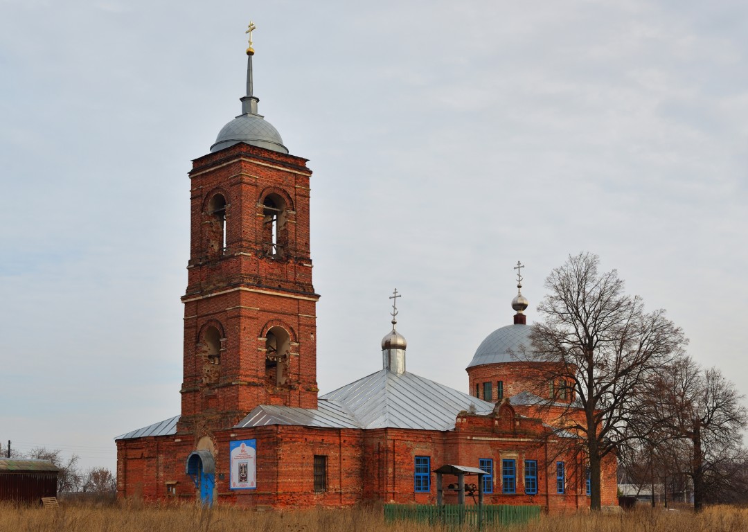 Казарь. Церковь Успения Пресвятой Богородицы. фасады