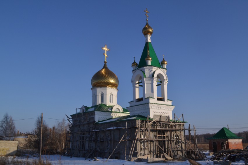 Церковь Василия, епископа Рязанского, Новосёлки (Рязанский район, Рязанская область). фасады
