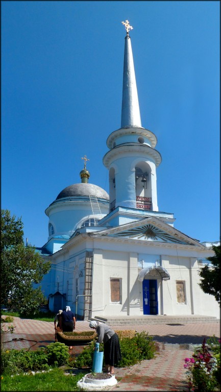 Льгов. Церковь Успения Пресвятой Богородицы в Деревеньках. фасады