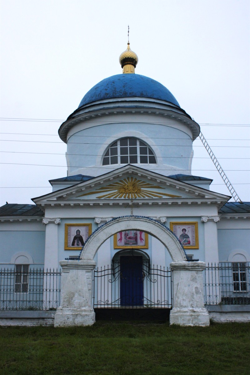 Церковь Успения Пресвятой Богородицы в Деревеньках, Льгов (Льговский район, Курская область). архитектурные детали